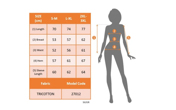 Kadın Uzun Kollu Yakalı Trikoton Gömlek - Resim 7