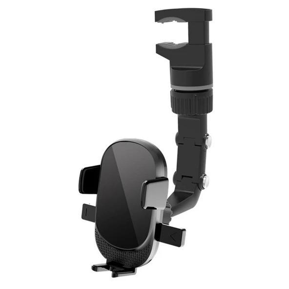 BUFFER® Dikiz Aynasına Takılabilen Eklemli Telefon Tutucu Aparat ürün görseli