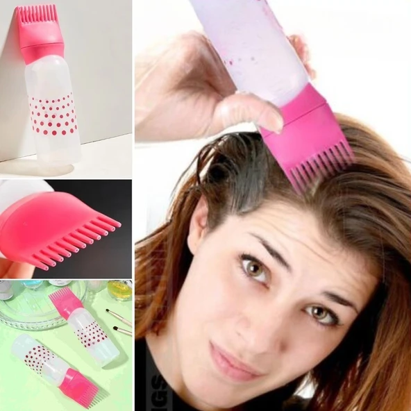 BUFFER® Saç Boyama Aparatı Taraklı Saç Bakımı Krem Saç Yağı Uygulama Aparatı ürün görseli