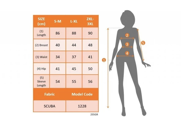 Kadın Uzun Kollu Kruvaze Yaka ön Kısım Büzgülü Dalgıç Mini Boy Elbise - Resim 8