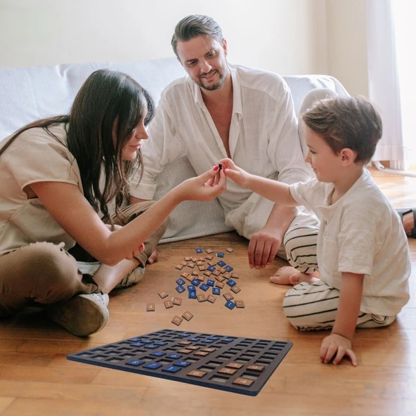 BUFFER® 9 Bölümlü Ahşap Sudoku Eğitici Oyun Seti - Resim 4