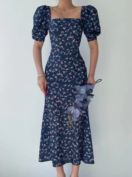 Dionora Çiçekli Elbise - Resim 2