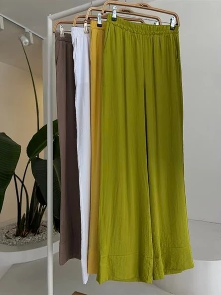 Kruvaze Model Klasik Pantolonlu Çupra Keten Takım 10191 - Resim 9