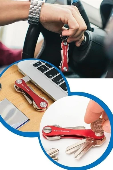 BUFFER® Pratik Akılllı Anahatarlık Anahtar Düzenleyici Aparat - Resim 15