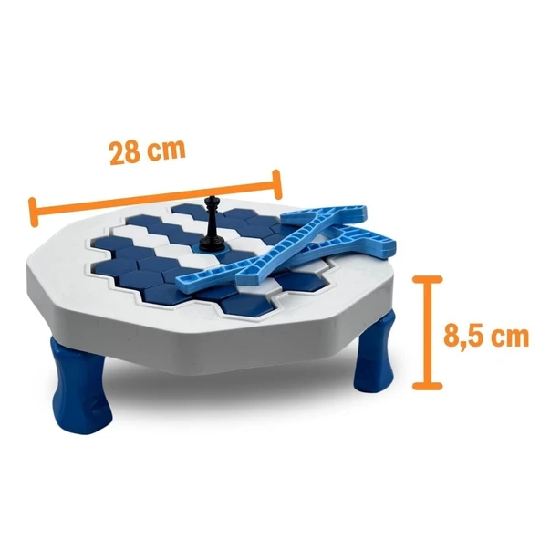 BUFFER® Glacier Buzullar Buz Kırma Tuzağı Kalesi Akıl Zeka Strateji Kutu Oyunu - Resim 4