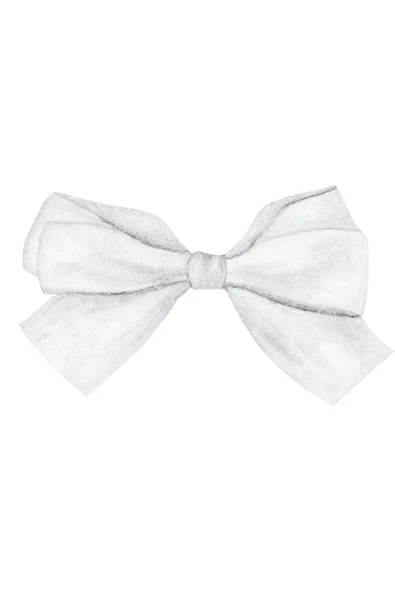 Saten Kurdele 6 cm Beyaz 5 Metre - Resim 2