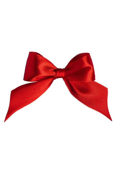 Saten Kurdele 6 cm Kırmızı 1 Metre - Resim 2