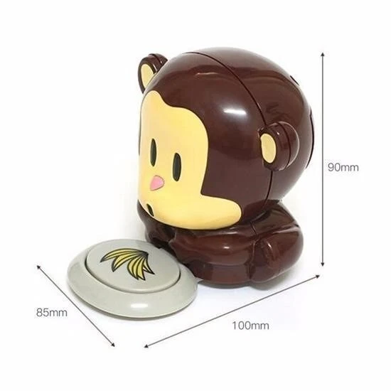 BUFFER® Maymun Figürlü Hava Üfleyen Pratik  Kolay Hızlı Oje Kurutucu - Resim 13