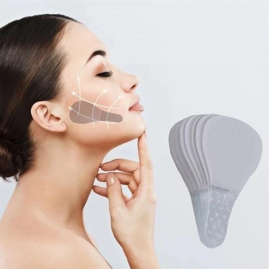 BUFFER® 40 Adet Lastikli Yüz Kaş Göz Boyun Gerdirme Kaldırma Bantları - Resim 5