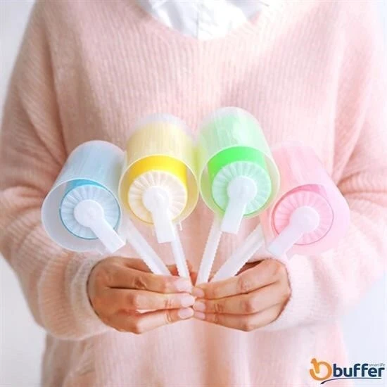BUFFER® Yeni Nesil Yıkanabilir Pratik Tüy ve Toz Toplama  Rulosu Aparatı - Resim 2