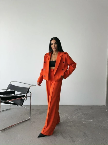 CEKET - PANTOLON TAKIM - Orange ürün görseli