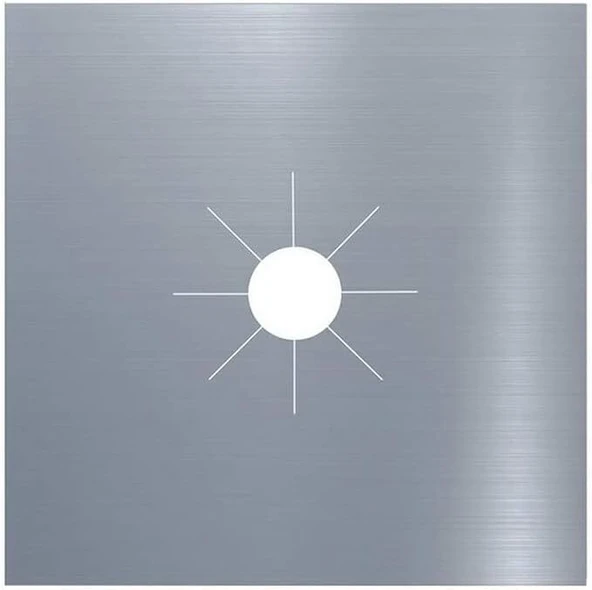 Ocak Koruyucu Alüminyum Ped Seti 5 Adet - Resim 2