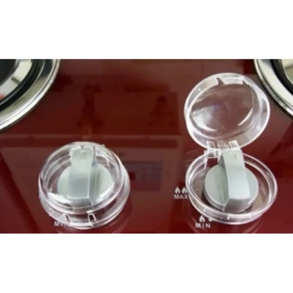 Ocak Düğmesi Koruyucu Kapak 2 Adet - Resim 3