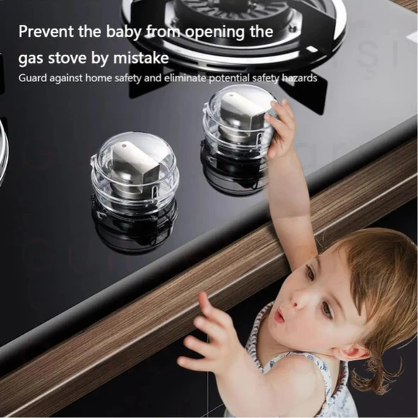 Ocak Düğmesi Koruyucu Kapak 2 Adet - Resim 5