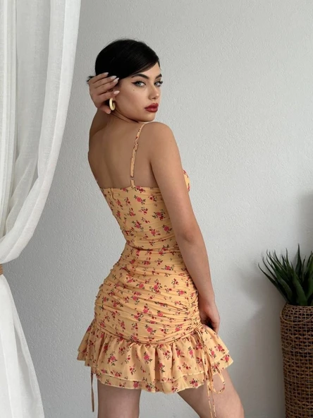 Darcie İp Askılı Elbise - Resim 8