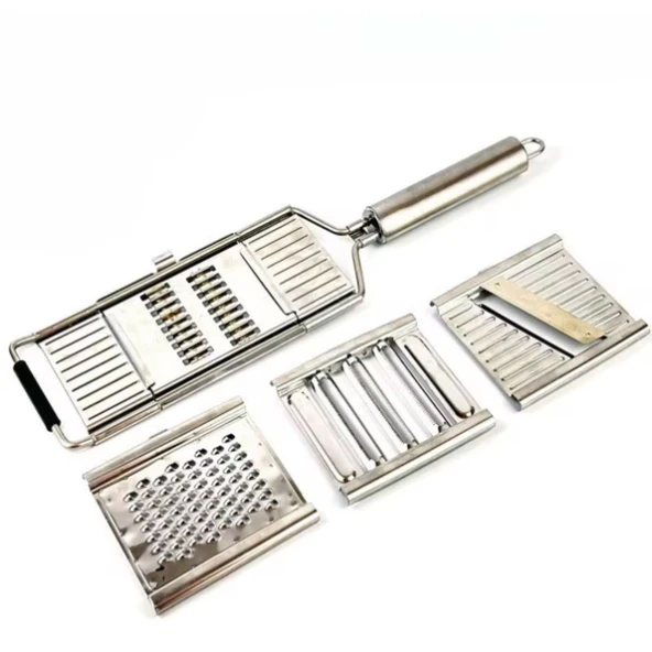 Paslanmaz Çelik 4'lü Set El Rendesi - Resim 4