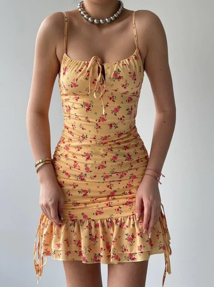 Darcie İp Askılı Elbise - Resim 2