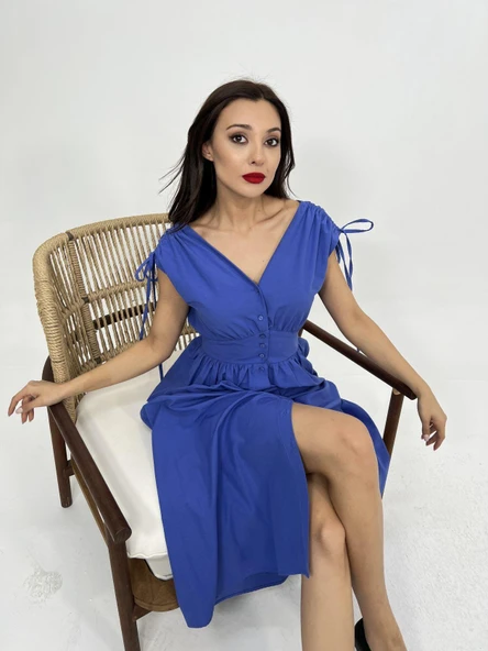 5486 ELBİSE-MOR - Resim 5