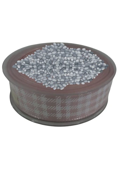 Tafta Ekoseli Kurdele 25 mm Pudra 10 Metre ürün görseli