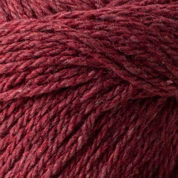 La Mia Re-Tweed Bordo Melanj El Örgü İpi - L189 - 34402 - Resim 2