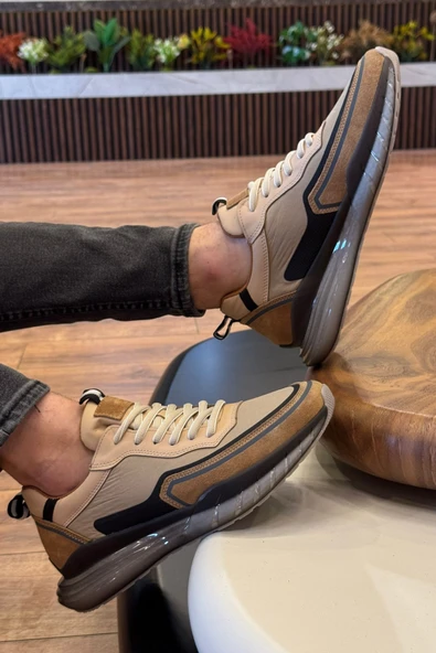 2028 HAKİKİ DERİ ERKEK SNEAKERS - ERKEK SPOR AYAKKABI - 5