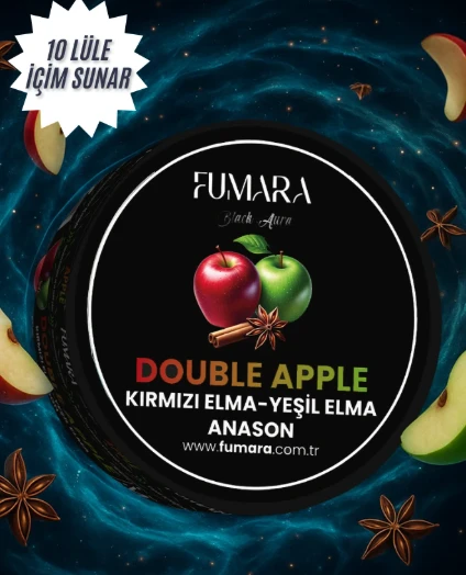 Fumara Double Apple Marmelatı 200gr. Kırmızı Elma-Yeşil Elma-Anason Nargile Reçeli ürün görseli 1