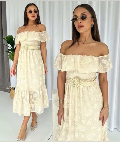 Reget Kemerli Elbise ürün görseli