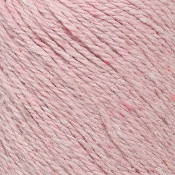 La Mia Re-Tweed Açık Pembe Melanj El Örgü İpi - L101 - 34414 - Resim 2