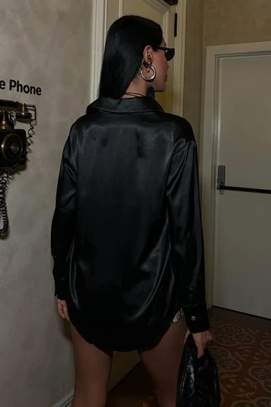 Premium Saten Gömlek 3438 - Resim 4