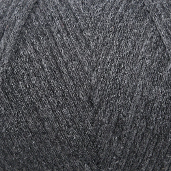 Loren Cotton Macrame Gri - R081 - 34358 - Resim 2