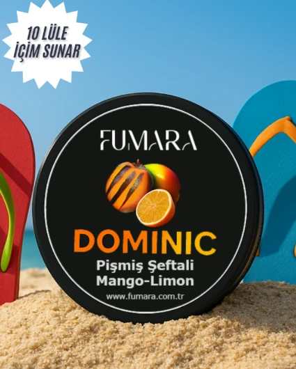 Fumara Dominic Nargile Marmelatı Limon-Mango-Pişmiş Şeftali Aromalı 200gr. Nargile Reçeli ürün görseli 1
