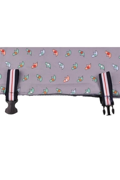 BUFFER® Kullanışlı Bebek Emzirme Önlüğü Kuş Desenli - 3