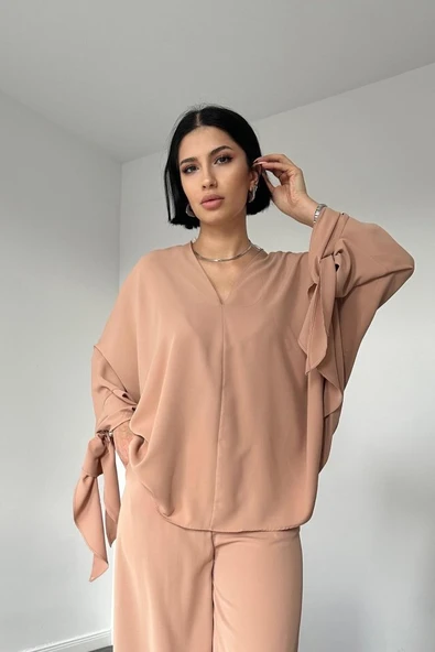 Bej İkili Takım - Resim 2