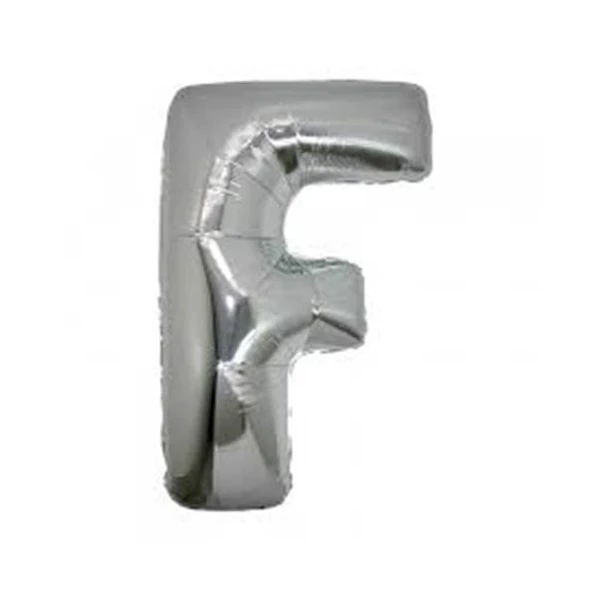 Gümüş Rengi Folyo Balon 1 Metre ürün görseli