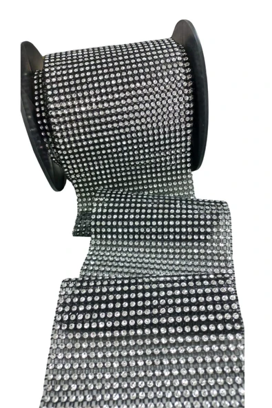 Sıralı Taş Şerit 24'lü Siyah 5 Metre ürün görseli