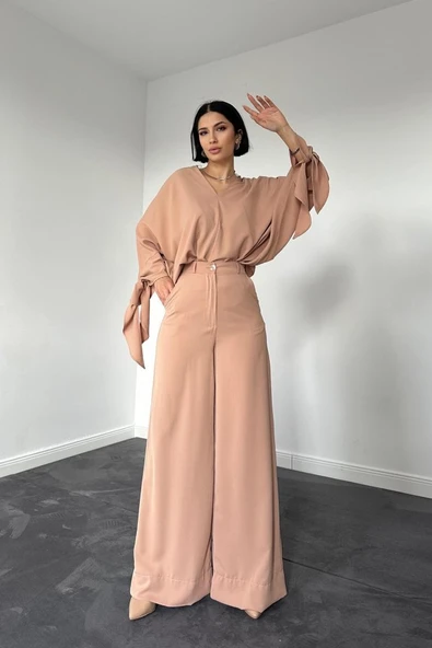 Bej İkili Takım - Resim 4