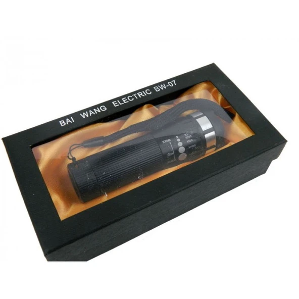 Yana Zumlu Fener Ürün Kodu: BW-07 BK - Resim 2