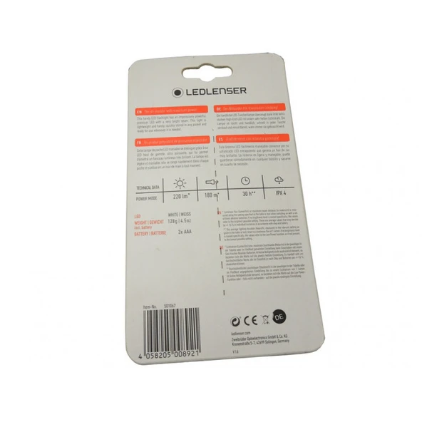 Ledlenser El Feneri Marka:Ledlenser Ürün Kodu: Pro 220 - Resim 3