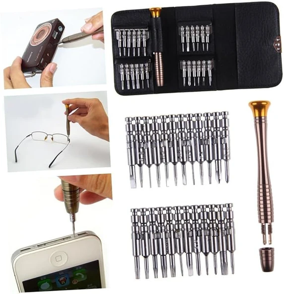 Mini Cüzdan Tornavida Seti - Resim 3