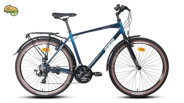 CARRARO SPORTIVE 721 ERKEK ŞEHİR BİSİKLETİ 457H V 27.5 JANT 21 VİTES MAVİ MOR YEŞİL BUKALEMUN TURKUAZ ürün görseli