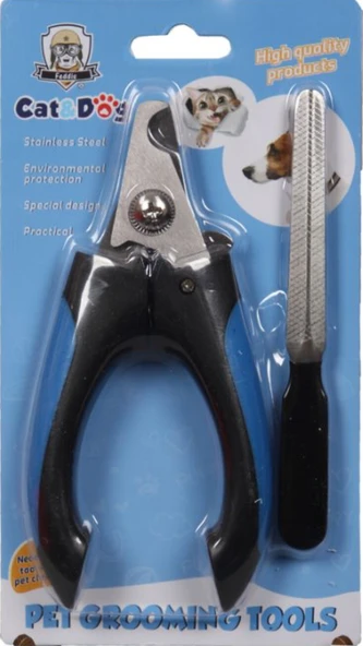 Kedi Köpek Tırnak Makası Törpü Seti ürün görseli