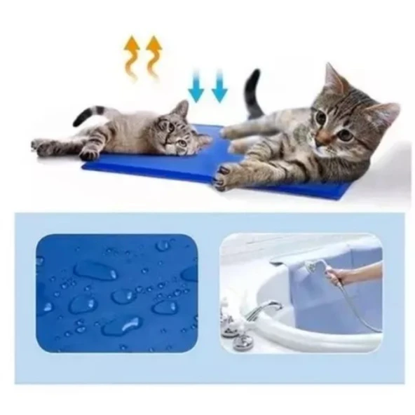 Evcil Hayvan Soğutucu Yatak Mat 81x96 cm - Resim 4