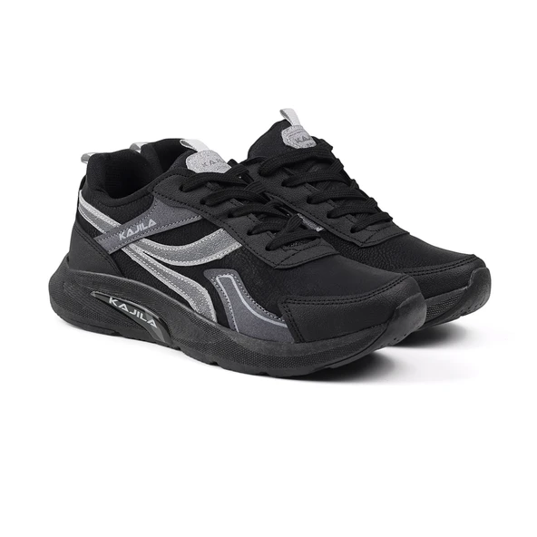 Unisex Siyah Özel Tasarım Modern Konforlu Rahat Sneaker Günlük Yürüyüş Ayakkabısı ürün görseli 1