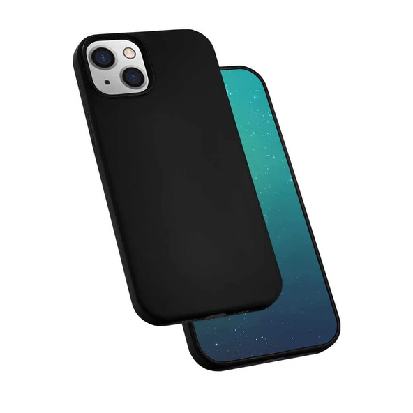 Apple iPhone 13 Mini Kılıf Zore Silk Kadife İç Yüzey Kılıf - Resim 4