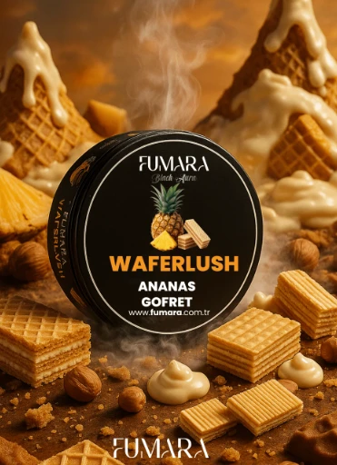 Wafer Lush - Ananas Gofret Aromalı 200gr Nargile Reçeli - 1
