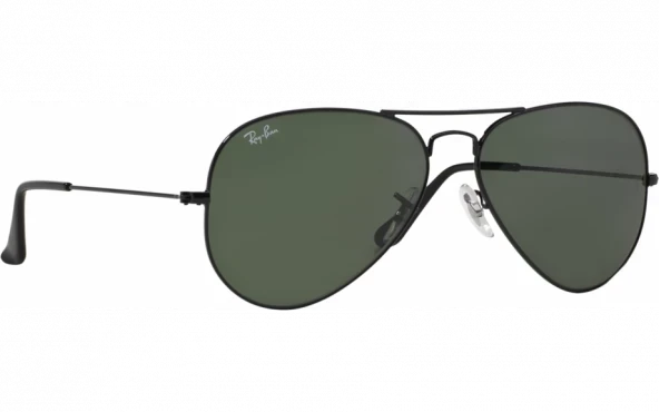 Ray-Ban Aviator 3025 L2823 Black-Green Güneş Gözlüğü - 1