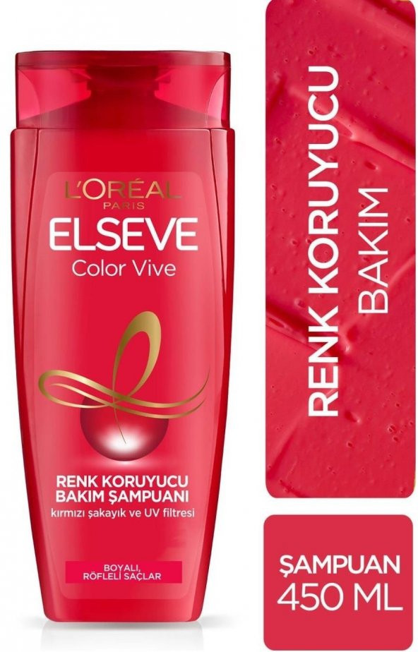 Loreal Elseve Şampuan Color Vıve Boyalı Saçlar 450 Ml