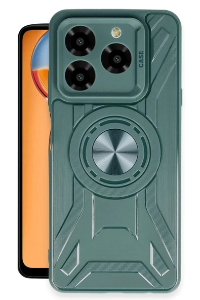 General Mobile Era 50 Kılıf Lincoln Silikon - Koyu Yeşil - 1