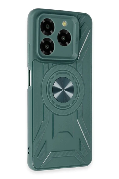 General Mobile Era 50 Kılıf Lincoln Silikon - Koyu Yeşil - 2