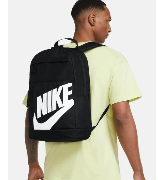 DAYANIKLI UNISEX GÜNLÜK SPOR SIRT OKUL ÇANTASI siyah - Resim 6